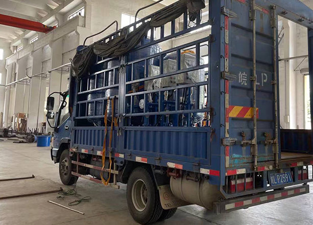 浙江東陽整車直達，五套定壓補水機組已發(fā)貨！