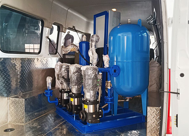 江蘇無錫專車直達定壓補水真空脫氣機組一套